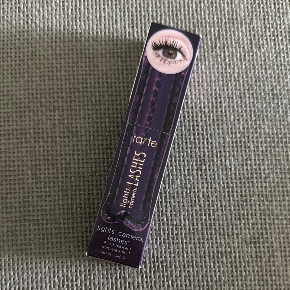 Tarte Lights, Camera, Lashes Mascara - 5ml women’s make up mascara travel size